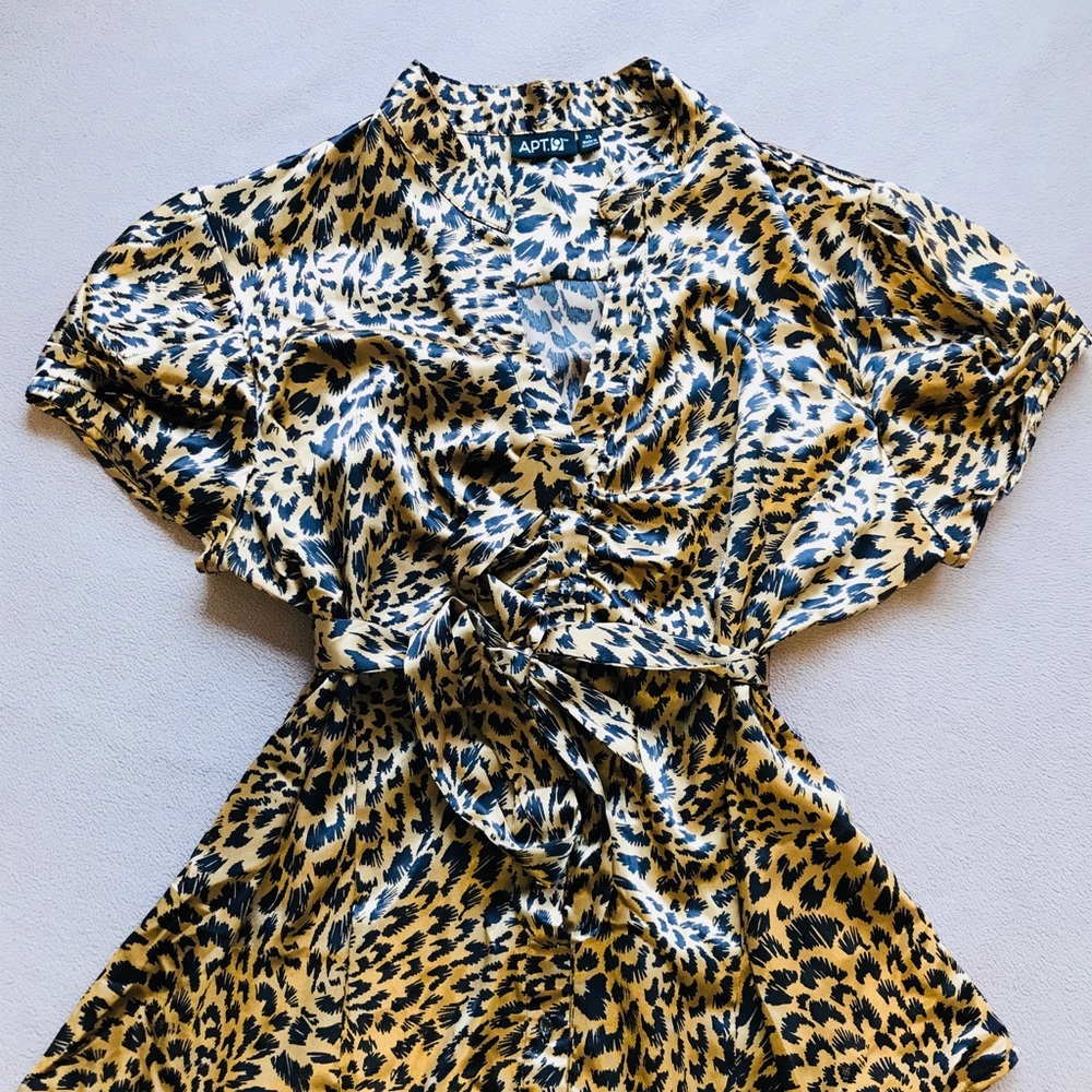 Apt 9 LeoPard print blouse